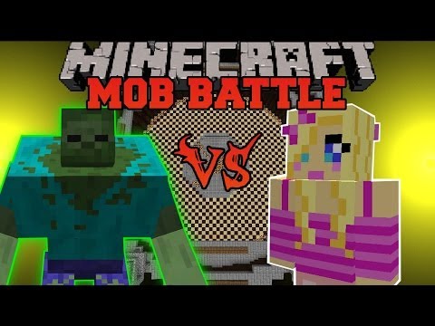PopularMMOs - MUTANT ZOMBIE VS GIRLFRIEND - Minecraft Mob Battles - Mutant Creatures and Girlfriend Mods
