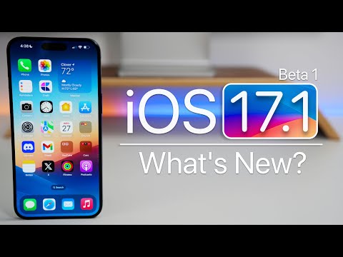 iOS 17.1 Beta 1 is Out! - What's New?
