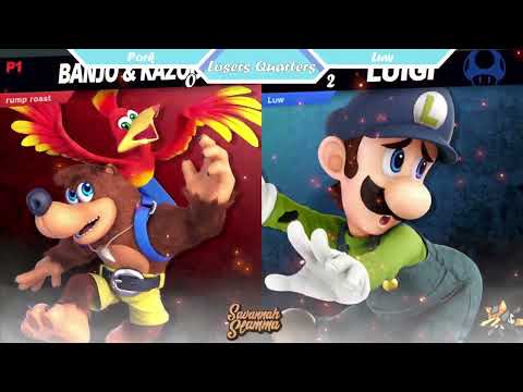Savannah Slamma 76 LOSERS QUARTERS - Pork (Banjo) Vs. Luw (Luigi) SSBU Tournament