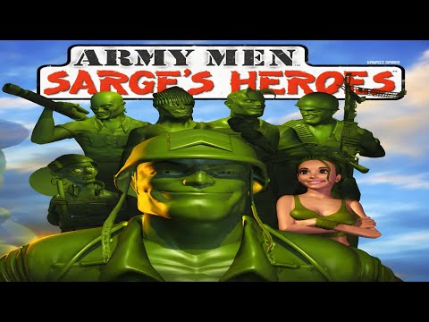 Army Men: Sarge's Heroes | PS1 | Gameplay Walkthrough Longplay FULL GAME [4K60ᶠᵖˢ UHD🔴]