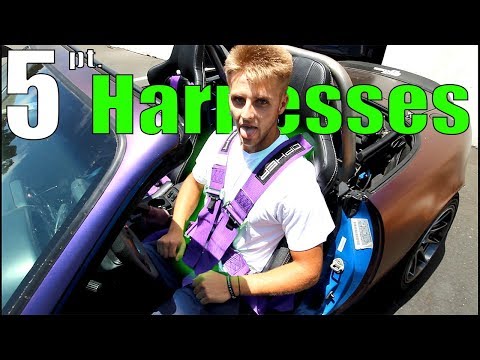 5 Point Racing Harnesses Install