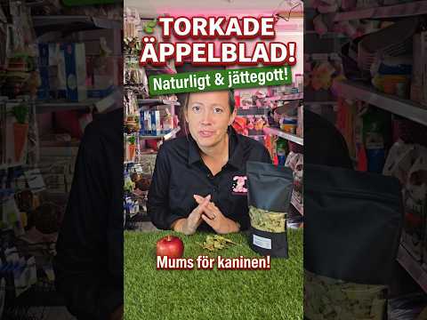 Torkade Äppelblad 80g - Video