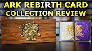 Ark Rebirth Walnut Collector's Box Set Playing Cards Review & Unboxing