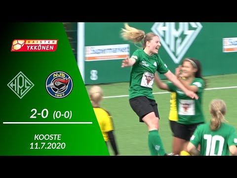 KOOSTE: HPS Naiset 2-0 NJS, 11.7. + haastattelu - HPS TV