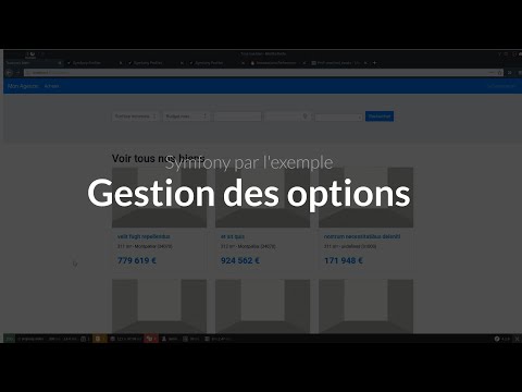 Symfony 4 par l exemple 9 16 Gestion des options