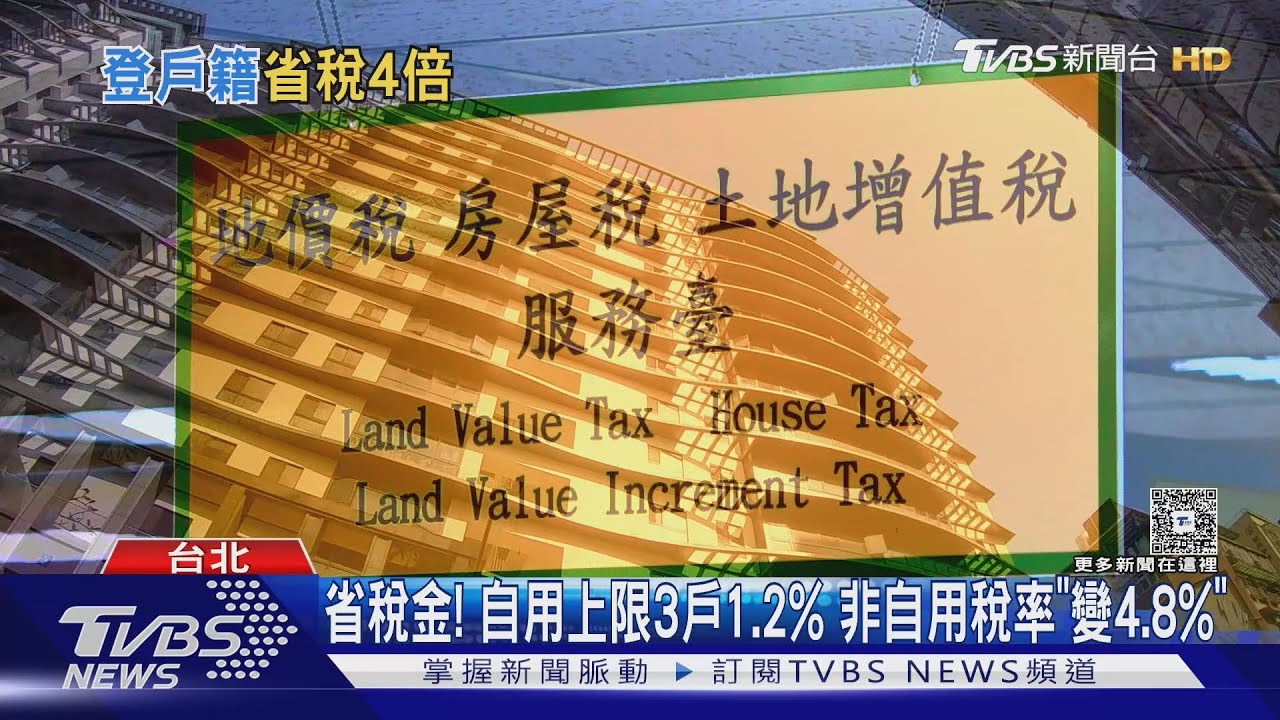 壓線「省4倍」稅金！搶登自用住宅　民眾：差很多