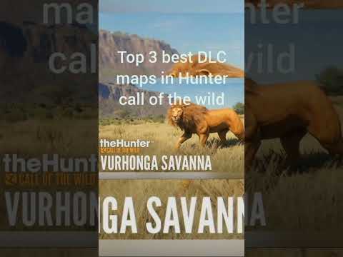 Top 3 best DLC maps in Hunter call of the wild ❕