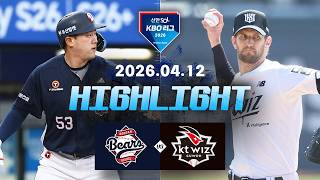 두산 베어스 vs KT 위즈