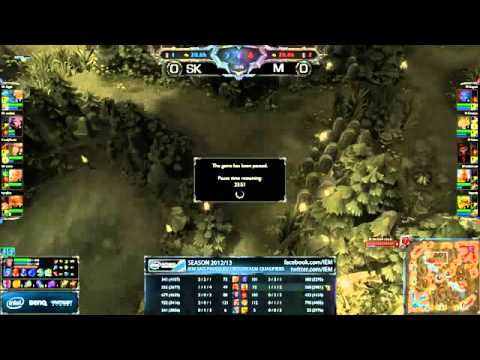 SK vs Millenium, EU Qualifier for IEM Sao Paulo. Game 1