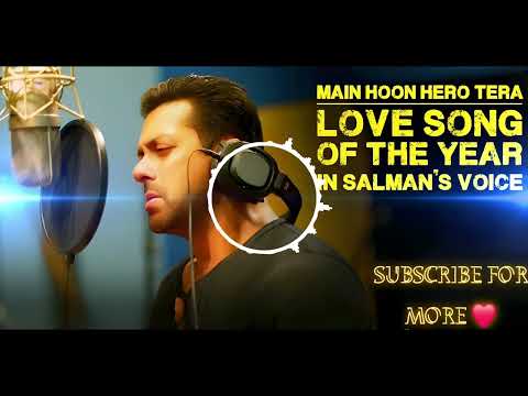Main Hoon Hero Tera - Salman Khan | HD Video Song | T-Series