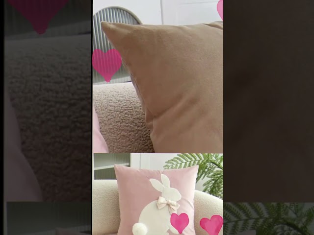 Vídeo relacionado con Mefooge Fundas Cojines 30x30cm Juego de 4 Lino Decoración Funda de Cojín Semana Santa Cuadrados Funda de Cojines para Sofá,Dormitorio y Sala de Estar Decoración para Hogar,con Cremallera Oculta