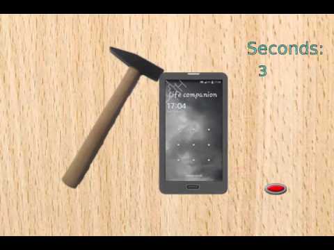 Smash a Smartphone Video