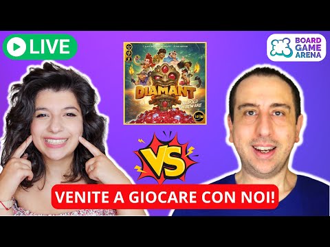 Partita Live a Diamant (Incan Gold) su Board Game Arena