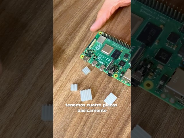 Vídeo relacionado con VooGenzek 20 Piezas Raspberry Pi Disipadores de Calor de Aluminio, Aleta de Enfriamiento con Cinta Adhesiva Conductora Térmica, para Raspberry Pi 4 Model B, Dorado