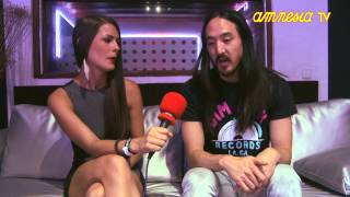 Interview Steve Aoki AmnesiaTV 2013