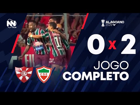 PENEDENSE 0 X 2 CSE - 21/01/26 | ALAGOANO 2026 | #LIVE