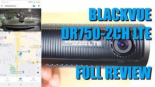 Blackvue DR750-2CH LTE Review - 4G Parking Mode Notification & Livestreaming