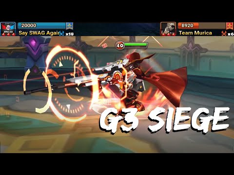 Season 9 Siege Tournament ROUND 3! vs. Team Murica (G3 Siege - Summoners War)