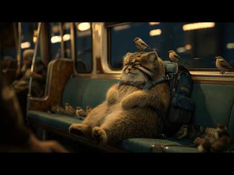 AI Pallas's cat embarks on a solo journey [manul]