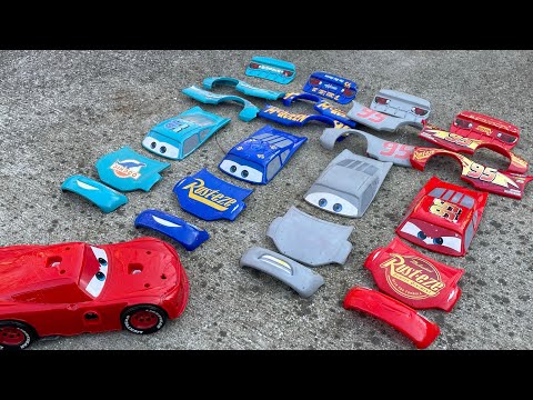 Lightning McQueen cars 3 change and race 4 skins fabulous lightning McQueen