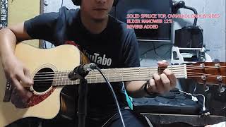 Video thumbnail for TAKAMINE D4D VS. FENDER CD140SCE by KIM OLAES NOVELO (NOVELO MUSIKO)