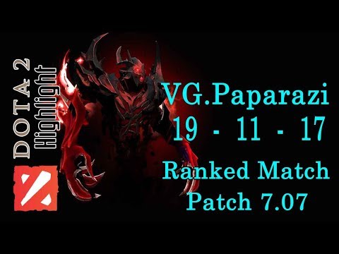 VG.Paparazi灬 Ranked Match Patch 7.07   No 1 Leader Board On China 9580