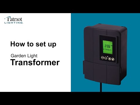 Manual of Low voltage transformer  |  Patriot Lighting