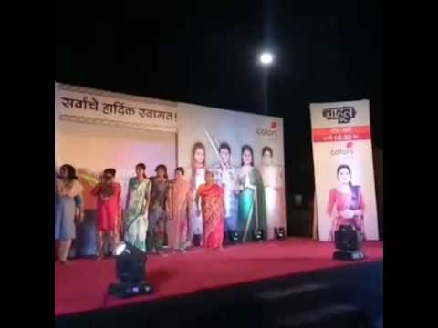 aashish  wadde Hosting COLOR Marathi Channel Promotion Activity Nashik