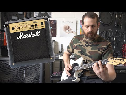 Marshall MG Gold MG10G 2-Channel 10-Watt 1x6.5" Solid State Guitar Combo 2018 - Present - Black image 10