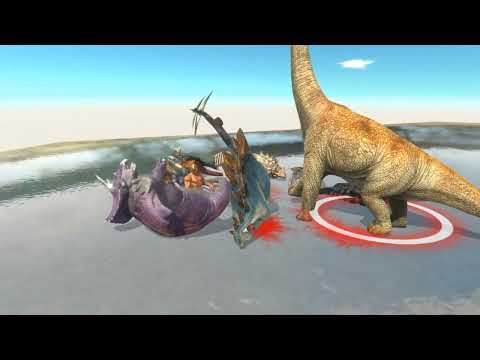 Achilles and Ghor hammer vs 🦕 | animal revolt battle simulation | arbs test