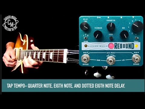 Cusack Music Rebound Multi Delay pedal image 4