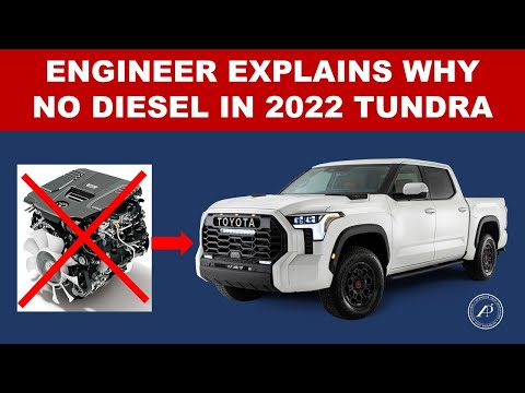 ENGINEER EXPLAINS WHY THERE IS NO DIESEL & NO V-8 ENGINE IN 2022 TOYOTA TUNDRA