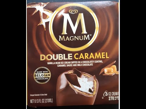 Best Caramel Ice Cream Ever? Reviewing Magnum Double Caramel Ice Cream Bar!