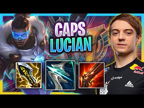 CAPS IS READY TO PLAY LUCIAN ADC! | G2 Caps Plays Lucian ADC vs Jinx!  Season 2023
