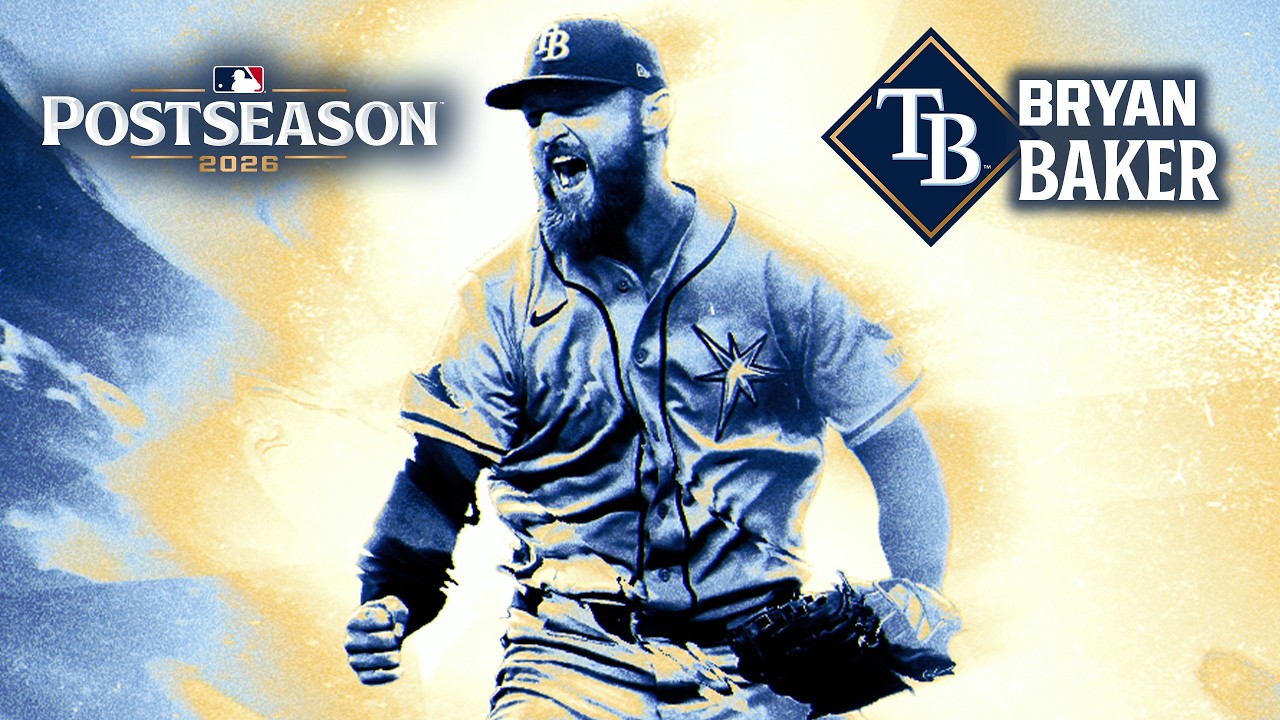Rays closer Bryan Baker has DOMINATED the 2026 Postseason! 😤 (1 hit, 0 runs in 7 appearances! 🤯)