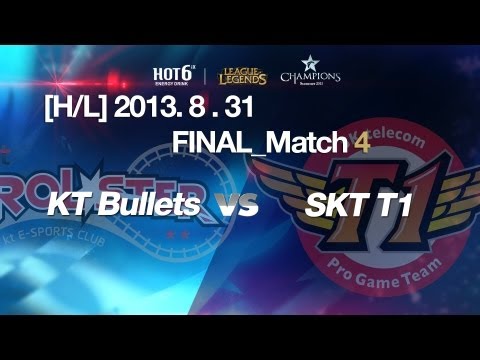 [H/L] LOL Champs Summer 2013_KT Bullets vs SKT T1_Match 4