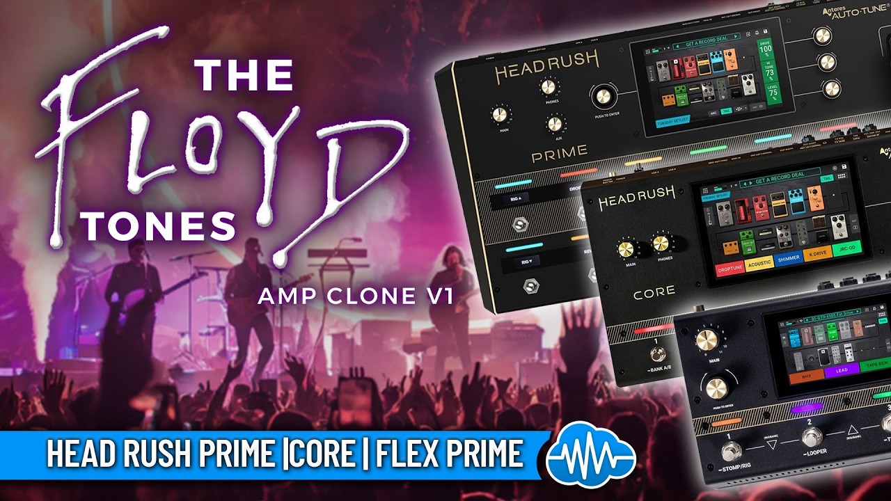 DVK054 - The Floyd Tones Amp Clone - Headrush Flex Prime ( 43 scenes ) - Video Preview 1