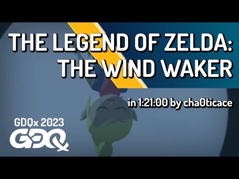 The Legend of Zelda: The Wind Waker by cha0ticace in 1:21:00 - Games Done Quick Express 2023