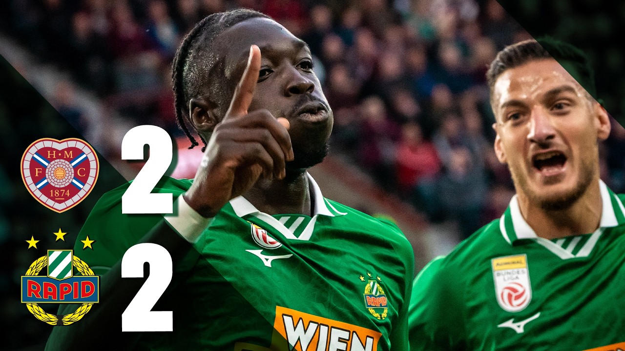 Highlights: Heart of Midlothian – SK Rapid | UECL Play-off | 20.08.2026