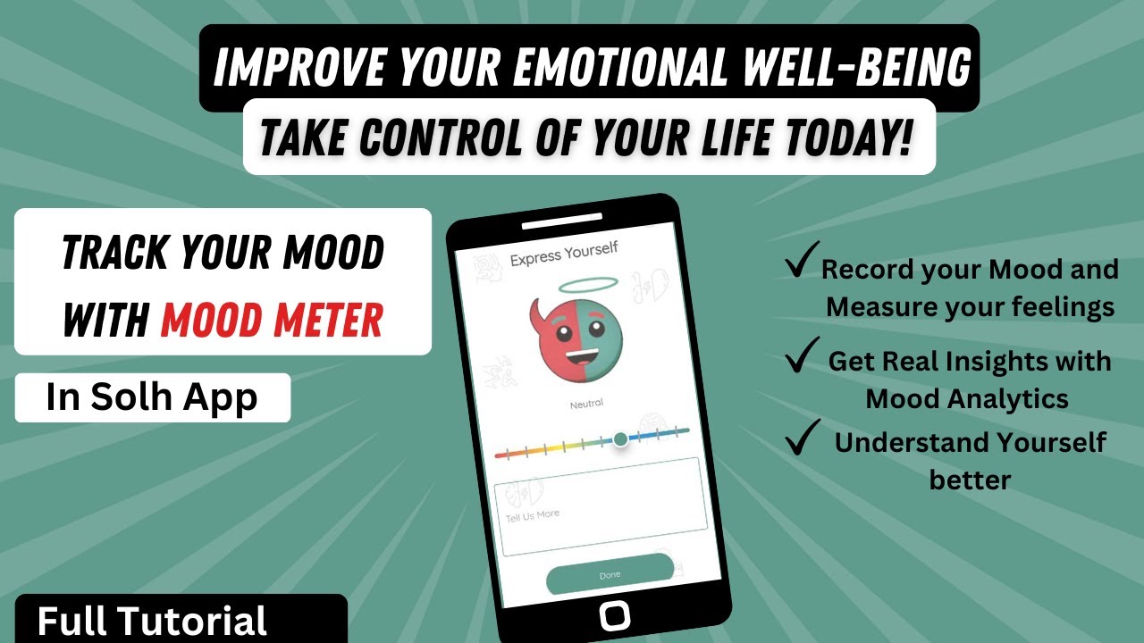 Track your mood today | Solh Wellness Tutorials