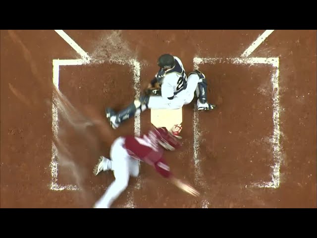 【4回表】バファローズ平野恵 痛恨の野選で先制点を許す!! 2014/8/22 Bs-E