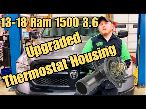 13-18 Ram 1500 3.6 Thermostat and Upgraded Dorman Aluminum Housing