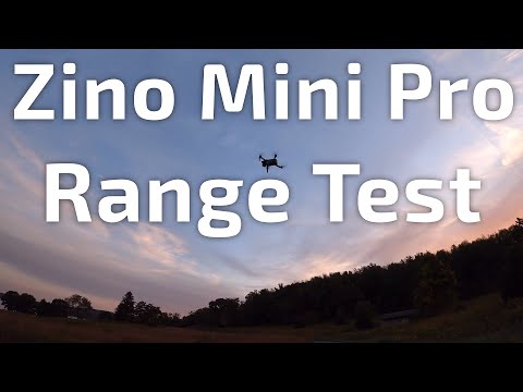 Hubsan Zino Mini Pro Range Test