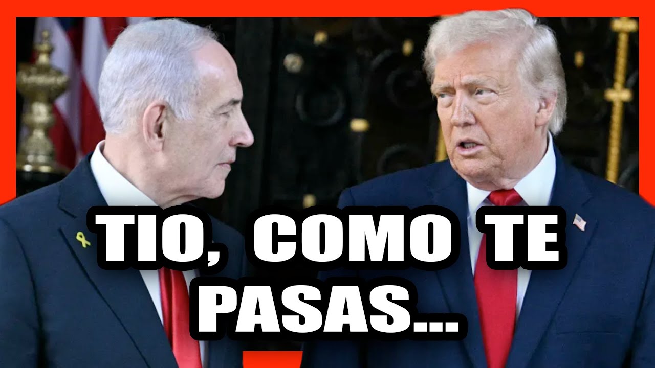 TRUMP FILTRA a la PRENSA QUE DISCUTE con NETANYAHU ¿QUÉ HAY DETRÁS?