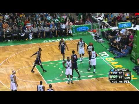 Paul George vs Boston Celtics 2014.03.01