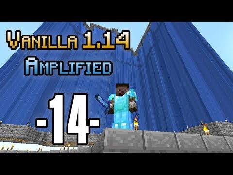 Dansk Minecraft 1.14 - Vanilla Amplified LP - 14 - Drowned og trident farm (HD)