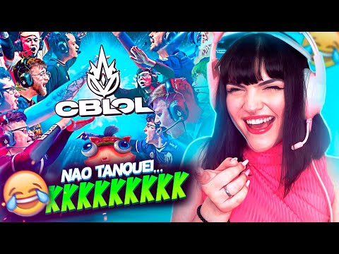 o MOTIVO do BRASIL ser a REGIÃO do CONTEÚDO - CBLOL DA ZUEIRA (ÁUDIO ABERTO) 😂
