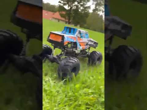 Cooler Stuff Didelis1:6 RC mašina džipas visureigis su nuotoliniu valdymo pultu 57 cm ilgis video