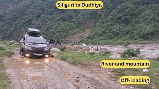 EP4 | Siliguri to Dudhia || River surrounded by mountains | Off-roading || Family Lunch in Pachforon