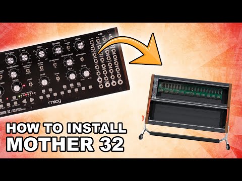 How to install MOOG MOTHER 32 into Arturia Rackbrute eurorack case